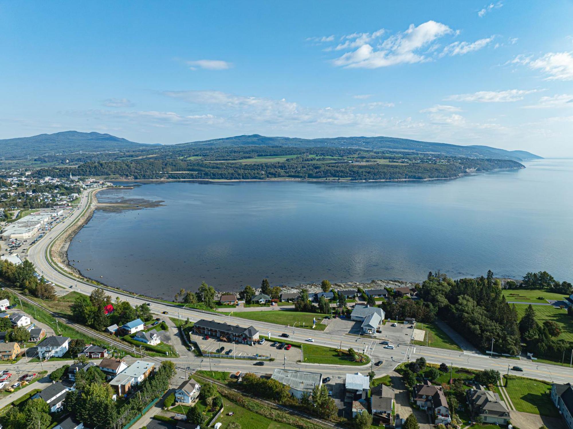 Motel Le Point De Vue La Malbaie Eksteriør bilde