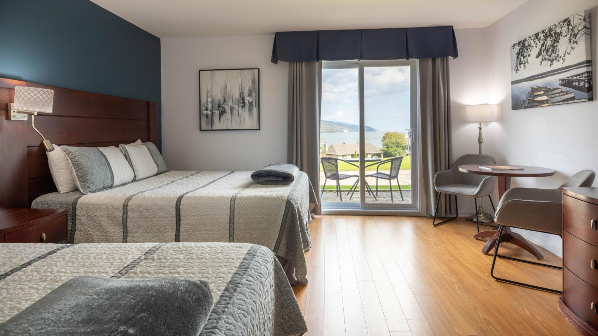 Motel Le Point De Vue La Malbaie Eksteriør bilde