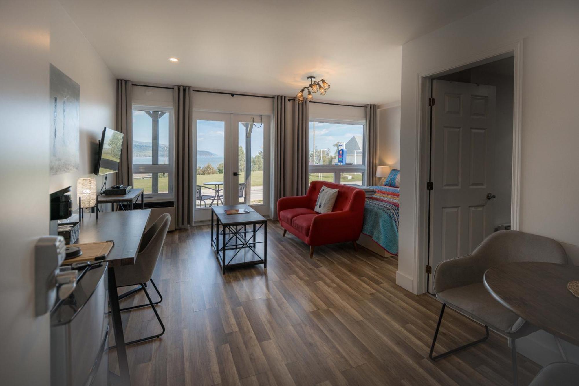 Motel Le Point De Vue La Malbaie Eksteriør bilde
