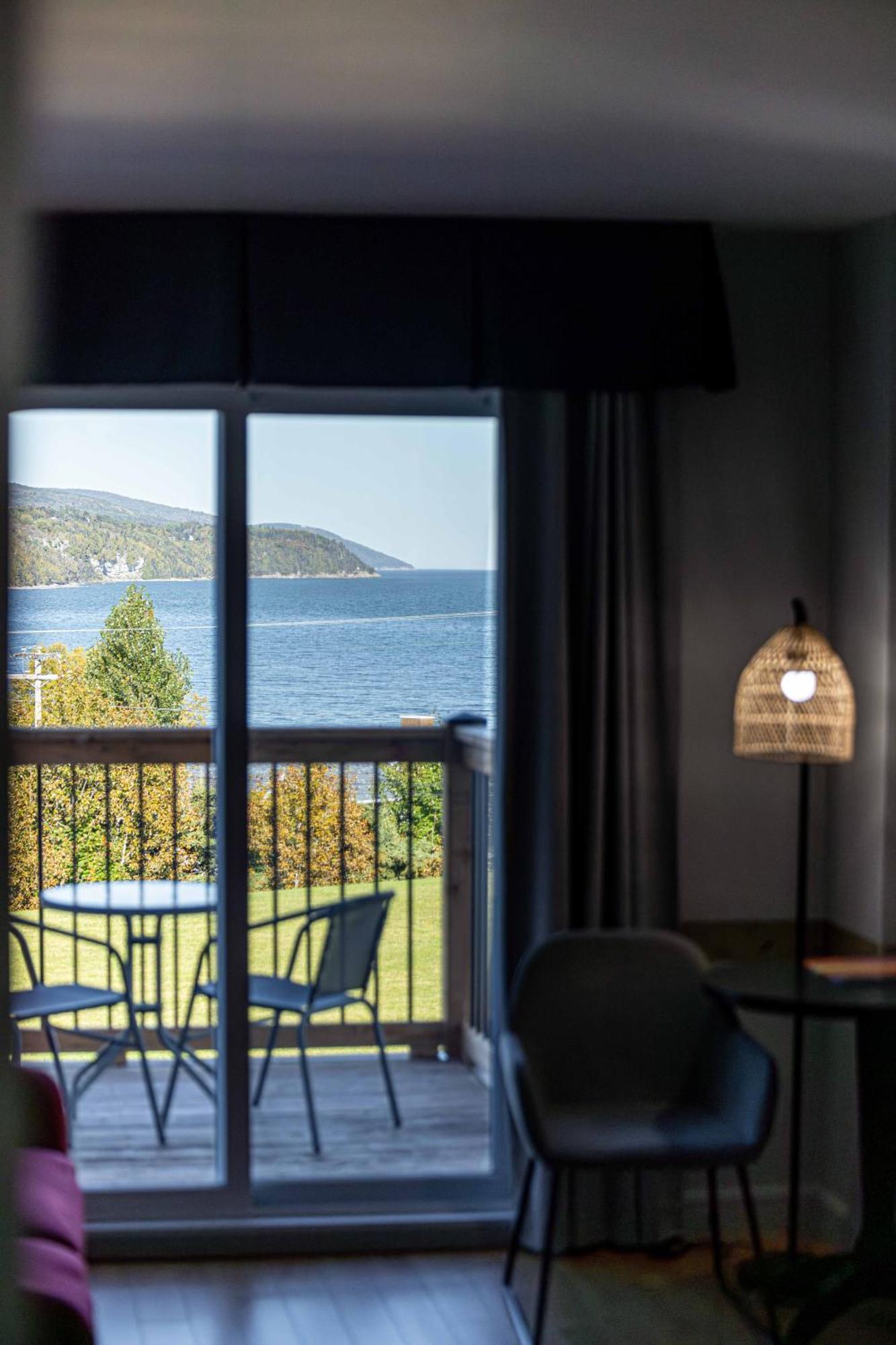 Motel Le Point De Vue La Malbaie Eksteriør bilde